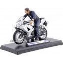 Cochesdemetal.es Figura de Resina "Motorista Bull Dog" 1:18 American Diorama 23866