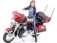 Cochesdemetal.es Figura de Resina "Motorista Angel" 1:18 American Diorama 23868