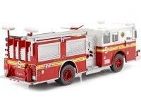 Cochesdemetal.es 2010 Seagrave Marauder Fire Truck "Bomberos New York" Rojo/Blanco 1:43 Editorial Salvat SP02