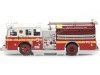 Cochesdemetal.es 2010 Seagrave Marauder Fire Truck "Bomberos New York" Rojo/Blanco 1:43 Editorial Salvat SP02
