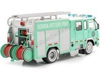 Cochesdemetal.es 1981 Camión Berliet 770 KB 6 "Bomberos Antofagasta/Chile" Verde 1:43 Editorial Salvat SP07