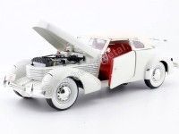 Cochesdemetal.es 1936 Cord 810 Convertible White 1:18 Signature Models 18108