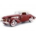 Cochesdemetal.es 1937 Cord 812 Supercharged Convertible Red 1:18 Signature Models 18112