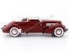 Cochesdemetal.es 1937 Cord 812 Supercharged Convertible Red 1:18 Signature Models 18112