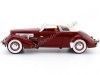 Cochesdemetal.es 1937 Cord 812 Supercharged Convertible Red 1:18 Signature Models 18112