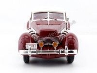 Cochesdemetal.es 1937 Cord 812 Supercharged Convertible Red 1:18 Signature Models 18112