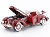Cochesdemetal.es 1937 Cord 812 Supercharged Convertible Red 1:18 Signature Models 18112