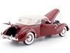 Cochesdemetal.es 1937 Cord 812 Supercharged Convertible Red 1:18 Signature Models 18112