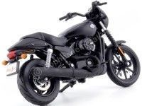 Cochesdemetal.es 2015 Harley-Davidson Street 750 Black 1:18 Maisto 31360_354
