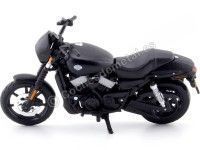 Cochesdemetal.es 2015 Harley-Davidson Street 750 Black 1:18 Maisto 31360_354