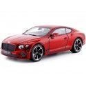 Cochesdemetal.es 2018 Bentley Continental GT Candy Red 1:18 Norev HQ 182788
