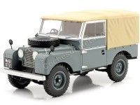 Cochesdemetal.es 1957 Land Rover Series I RHD Gris/Beige 1:18 MC Group 18178