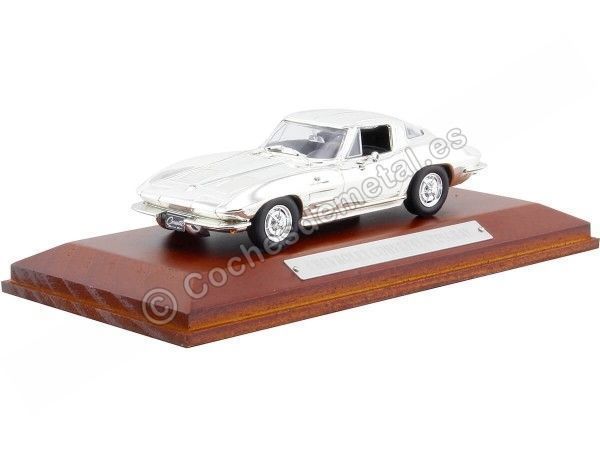 Cochesdemetal.es 1967 Chevrolet Corvette Stingray "Chrome Edition" 1:43 Editorial Salvat CHR110