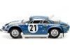 Cochesdemetal.es 1973 Alpine Renault A110 "Rallye Monte Carlo" Nicolas/Vial 1:24 IXO Models 24RAL007B