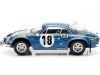 Cochesdemetal.es 1973 Alpine Renault A110 "Winner Rallye Monte Carlo" Andruet/Biche 1:24 IXO Models 24RAL007A