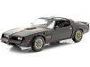 Cochesdemetal.es 1977 Pontiac Firebird Trans AM "Fire Am-VSE" Black 1:18 Greenlight 19080