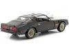 Cochesdemetal.es 1977 Pontiac Firebird Trans AM "Fire Am-VSE" Black 1:18 Greenlight 19080