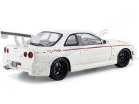 Cochesdemetal.es 1999 Nissan Skyline GT-R R34 Nismo Blanco Perla 1:18 Greenlight 19049
