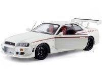 Cochesdemetal.es 1999 Nissan Skyline GT-R R34 Nismo Blanco Perla 1:18 Greenlight 19049