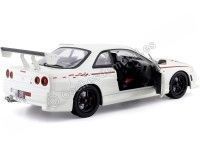 Cochesdemetal.es 1999 Nissan Skyline GT-R R34 Nismo Blanco Perla 1:18 Greenlight 19049