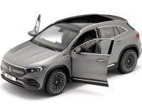 Cochesdemetal.es 2021 Mercedes Benz EQA (H243) Designo Mountain Grey Magno 1:18 Dealer Edition B66960826