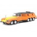 Cochesdemetal.es 1972 Citroen DS PLR Break Michelin "Mille Pattes" Amarillo/Naranja 1:18 CMR137