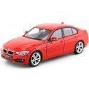 Cochesdemetal.es 2012 BMW 335i Serie 3 (F30) Rojo 1:24 Welly 24039