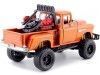 Cochesdemetal.es 1955 Chevrolet 1500 Stepside Pickup Off Road Naranja Metalizado 1:24 Motor Max 79133