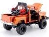 Cochesdemetal.es 1955 Chevrolet 1500 Stepside Pickup Off Road Naranja Metalizado 1:24 Motor Max 79133