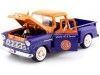 Cochesdemetal.es 1955 Chevrolet Stepside 5100 Pickup "Gulf Edition" 1:24 Motor Max 79651