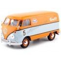 Cochesdemetal.es 1967 Volkswagen Type 2 (T1) Delivery Van "Gulf Edition" 1:24 Motor Max 79649