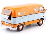 Cochesdemetal.es 1967 Volkswagen Type 2 (T1) Delivery Van "Gulf Edition" 1:24 Motor Max 79649