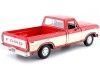 Cochesdemetal.es 1979 Ford F150 Pickup Custom Rojo/Beige 1:24 Motor Max 79346