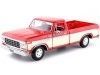 Cochesdemetal.es 1979 Ford F150 Pickup Custom Rojo/Beige 1:24 Motor Max 79346