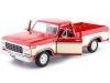 Cochesdemetal.es 1979 Ford F150 Pickup Custom Rojo/Beige 1:24 Motor Max 79346