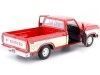 Cochesdemetal.es 1979 Ford F150 Pickup Custom Rojo/Beige 1:24 Motor Max 79346