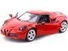 Cochesdemetal.es 2013 Alfa Romeo 4C Rojo 1:24 Motor Max 79320