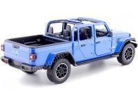 Cochesdemetal.es 2021 Jeep Gladiator Overland Open Top Pickup Azul Metalizado 1:24 Motor Max 79367