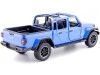 Cochesdemetal.es 2021 Jeep Gladiator Overland Open Top Pickup Azul Metalizado 1:24 Motor Max 79367