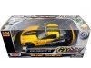 Cochesdemetal.es 2005 Chevrolet Corvette C6 Racing Amarillo/Negro 1:24 Motor Max 73774