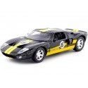 Cochesdemetal.es 2005 Ford GT Concept Racing Negro/Amarillo 1:24 Motor Max 73775