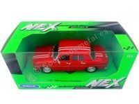 Cochesdemetal.es 1967 Renault 8 R8 Gordini 1100 Rojo/Blanco 1:24 Welly 24015