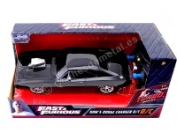 Cochesdemetal.es 1970 Dodge Charger R/T "Fast & Furious 7" Radio Control 1:24 Jada Toys 97044/253203019