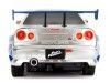 Cochesdemetal.es 2002 Nissan Skyline GT-R BNR34 "Fast & Furious" Radio Control 1:24 Jada Toys 99371/253203018