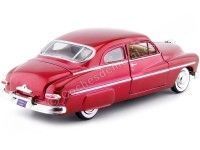 Cochesdemetal.es 1949 Mercury Coupe Rojo Metalizado 1:24 Motor Max 73225