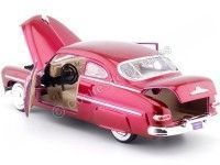 Cochesdemetal.es 1949 Mercury Coupe Rojo Metalizado 1:24 Motor Max 73225