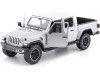 Cochesdemetal.es 2020 Jeep Gladiator Overland Hard Top Pickup Gris Metalizado 1:27 Motor Max 79365