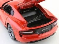 Cochesdemetal.es 2013 Dodge Viper SRT GTS Rojo Metalizado 1:18 Maisto 31128