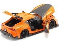 Cochesdemetal.es 2021 Toyota GR Supra "F9 The Fast Saga" Fast & Furious IX Naranja/Negro 1:24 Jada Toys 32097 253203064