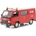 Cochesdemetal.es 1987 Furgoneta Mercedes-Benz MB 180 [Z-6812-AG] "Brigada Bomberos Zaragoza" Rojo/Blanco 1:43 Editorial Salva...